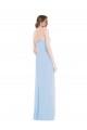 Strapless Sweetheart Maxi Bridesmaid Dress with Pleated Front Slit