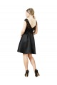 Lace and Satin Bridesmaid Dress with V-Back