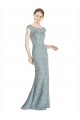 Off the Shoulder Mermaid Lace Bridesmaid Dress with Cap Sleeves