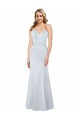 Old Hollywood-Inspired Strapless Satin Bridesmaid Dress