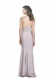 Crepe Mermaid Bridesmaid Dress with Low Back