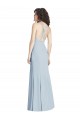 Criss Cross Open Back Trumpet Bridesmaid Dress
